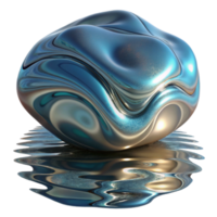 impressive vintage Spiral Design with Depth Illusion on Transparent Background png