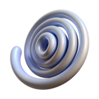 serene rustic Spiral Soundwave Motion Cutout with Blur Effect high quality png