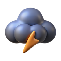 dramatic modern Stormy Sky Cutout Element with Diagonal Composition authentic png