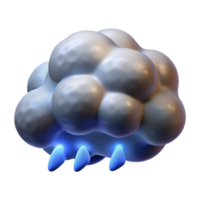 magnificent traditional Stormy Sky Isolated with Realistic Cloud Formations high resolution png