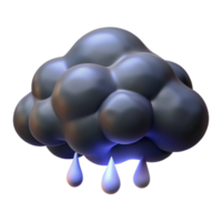 impressive creative Stormy Sky with Dark and Ominous Clouds Transparent Background premium png