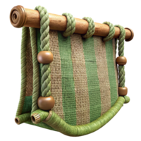 elegant creative Terraverde Tapestry Texture Swatch Isolated on Transparent Background genuine png
