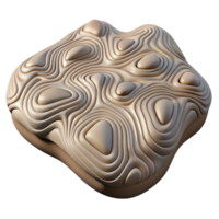 beautiful abstract Topographic Map with Abstract Patterns Isolated genuine png