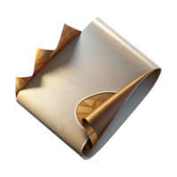 vibrant rustic Torn Page Corner with Shadow Effect Transparent Background detailed png