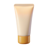 rare rustic A tube of hancream, white tube, minimalist design, soft lighting, front view, with transparent background,high-resolution product photography gallery standard png
