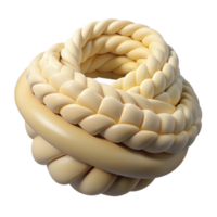 radiant inspireA winter scarf, knitted, chunky cable knit pattern, cream color, soft lighting, draped, with transparent background,high-resolution product photography png