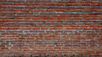 Red brick wall Texture photo