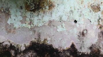 Abstract of fungus texture on the dirty wall in texture background concept photo
