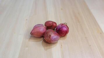 Bawang Merah or Shallots or red onions photo