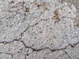 Distressed Concrete Texture with Deep Cracks photo