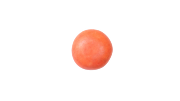 Chocolate center candies with a crisp and colorful sugar coating isolated on transparent background png