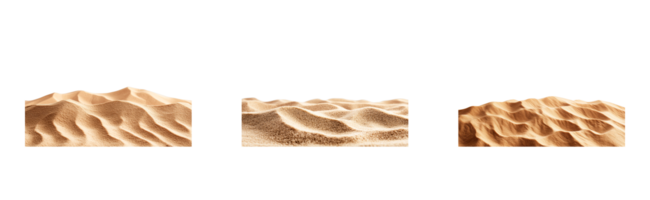 Elegant desert sand dunes with unique texture and patterns png