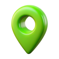 3D Rendering Shiny Map Pointer Backdrop, Location Icon png