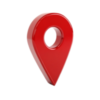 Shiny Glossy Location Pin Pointer, Navigation Icon png