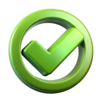 Check Mark Symbol Glossy, Confirmation, Approved, Circular, Circle Shape, 3D png