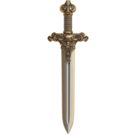Royal Sword With The Word King Engraved On Blade On A Transparent Background png