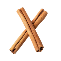 Fresh organic cinnamon sticks isolated on a clean transparent background perfect for culinary uses, Fresh organic delicious cinnamon stick isolated on transparent background. Cinnamon stick png