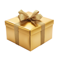Elegant gold gift box with a ribbon isolated on a clean transparent background, perfect for celebrations and special occasions, Red open gift box isolated on transparent background png