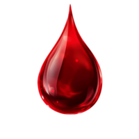 A stunning red blood drop splash isolated on transparent background creating a striking visual effect for medical themes, red blood drop splash isolated on transparent background png