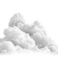 A beautiful display of transparent clouds against a blank transparent background, creating a serene and minimalist atmosphere, transparent clouds on transparent background png