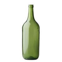vacío verde vaso botella sin un gorra desplegado en contra un limpiar antecedentes para artístico propósitos o almacenamiento ideas, verde botella No gorra png