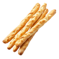 Delicious goldenbrown breadsticks arranged neatly on a transparent background ready to be enjoyed for every occasion, Pie or bread Sticks on transparent background png