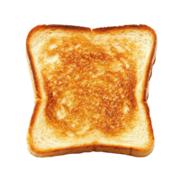 Crispy golden toast served on a clean white background for a satisfying breakfast meal, Bread toast for breakfast isolated on white background with white background png