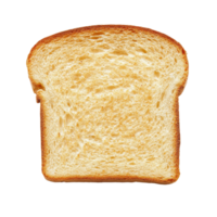Freshly toasted bread slice isolated on a Transparent background perfect for breakfast or snack ideas, Toast bread isolated on background png
