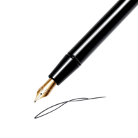 Handwritten pen signature on white background showcasing elegant script style, Handwriting Pen Signature Note, white background png