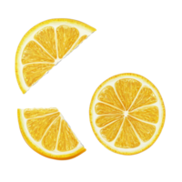 Fresh and juicy half lemon with sliced segments isolated on white background for culinary use, half and slice lemon isolated, Fresh and Juicy Lemonwhite background png