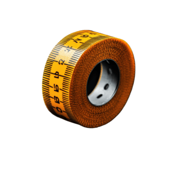 nastro misurare Usato per preciso misurazioni nel costruzione e design progetti, nastro misurare, precisione strumento misurazione png