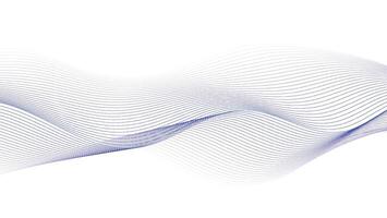 Minimalist Abstract Wave Lines in Soft Purple Gradient vector