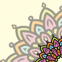 A colorful flower design on a white background vector