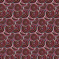 A black and red pattern with swirls vector