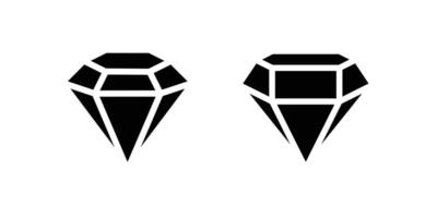 Two black and white diamond shapes on a white background vector