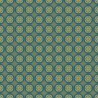 A green and blue pattern with a circular design vector