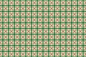 A green and beige patterned background vector