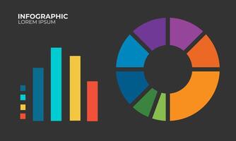 Infographic Design Element with Modern Structure Clear Data Presentation and Stylish Visuals vector