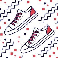 Design a seamlessestiles pattern using the concept of digital transformation featuring abstract tech lines pixelated shapes and bold colors concept as Use digital transformation the Dynamic Square vector