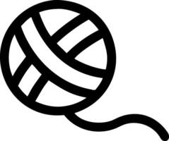 Artistic Ball of String Icon Collection vector