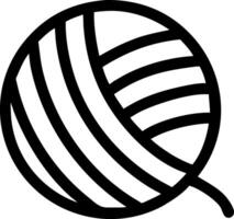 Creative Ball of String Icon Representation vector