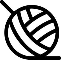 Classic Ball of String Icon Design vector