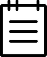 Digital Notepad Symbol Icons vector