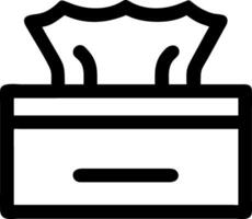 Essential Pack of Tissues Icon Collection vector