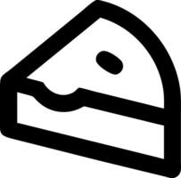 Dessert Slice of Pie Icon Set vector