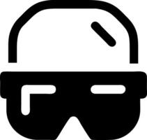 Stylish X-Ray Specs Icon Set vector