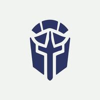 Pulse Linear Spartan Collection Logo Design vector
