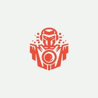 Advanced Robot Logo vector