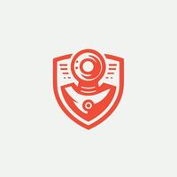 Circuit Fusion Robot Logo vector