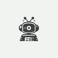 Code Robot Logo vector